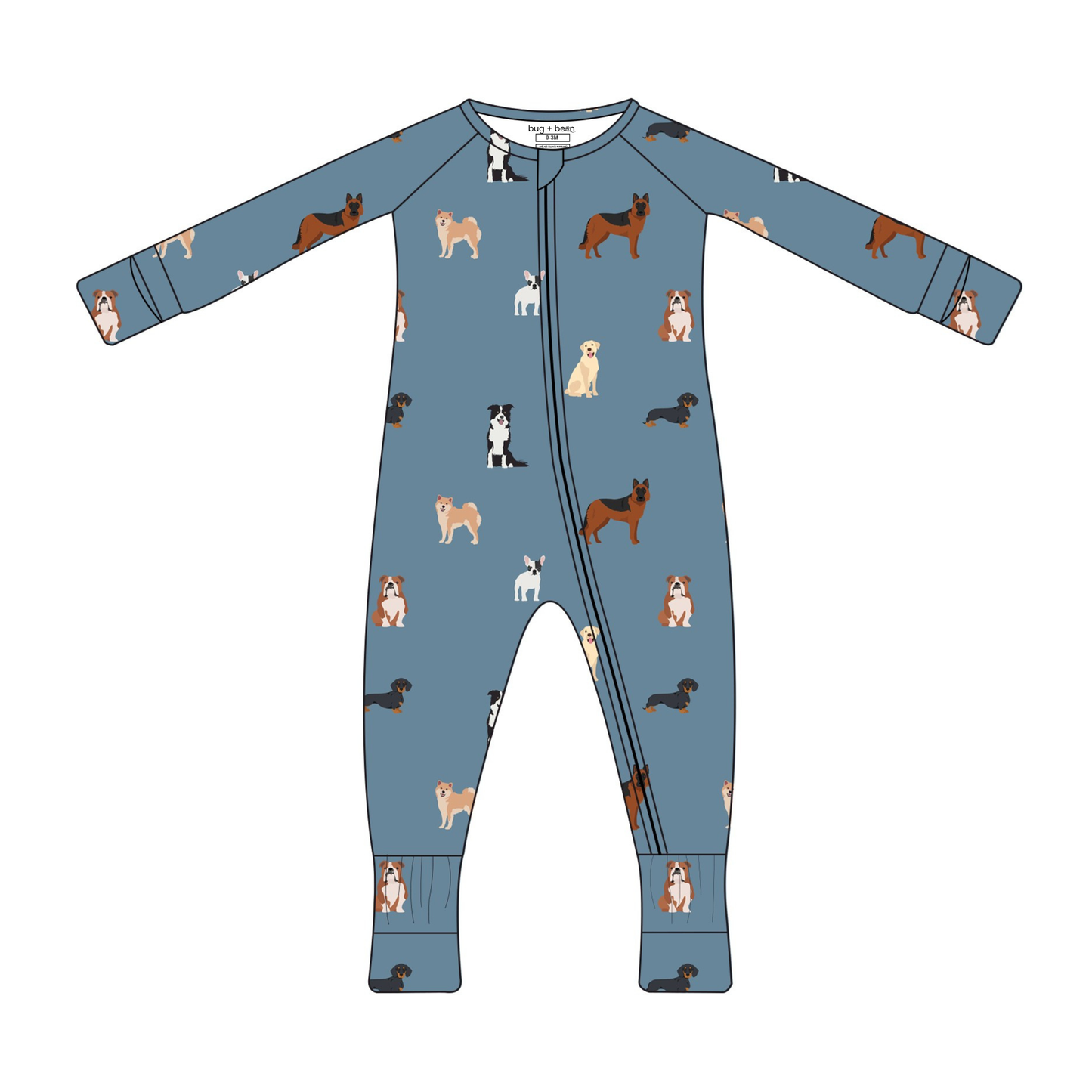 Blue Dog Infant Bamboo