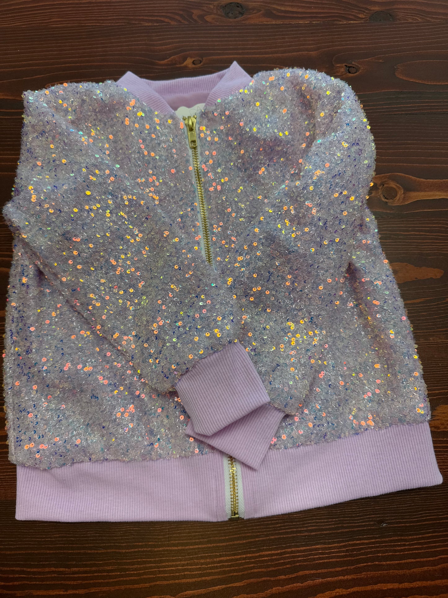 Lilac Sequins Jacket