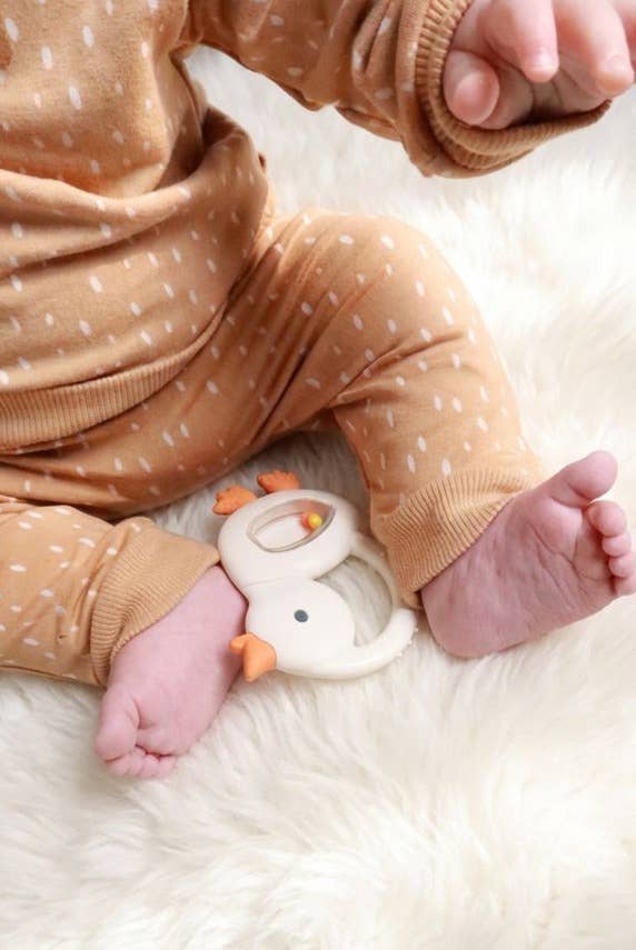 Bitty Shake™ - Silicone Teether with Rattle