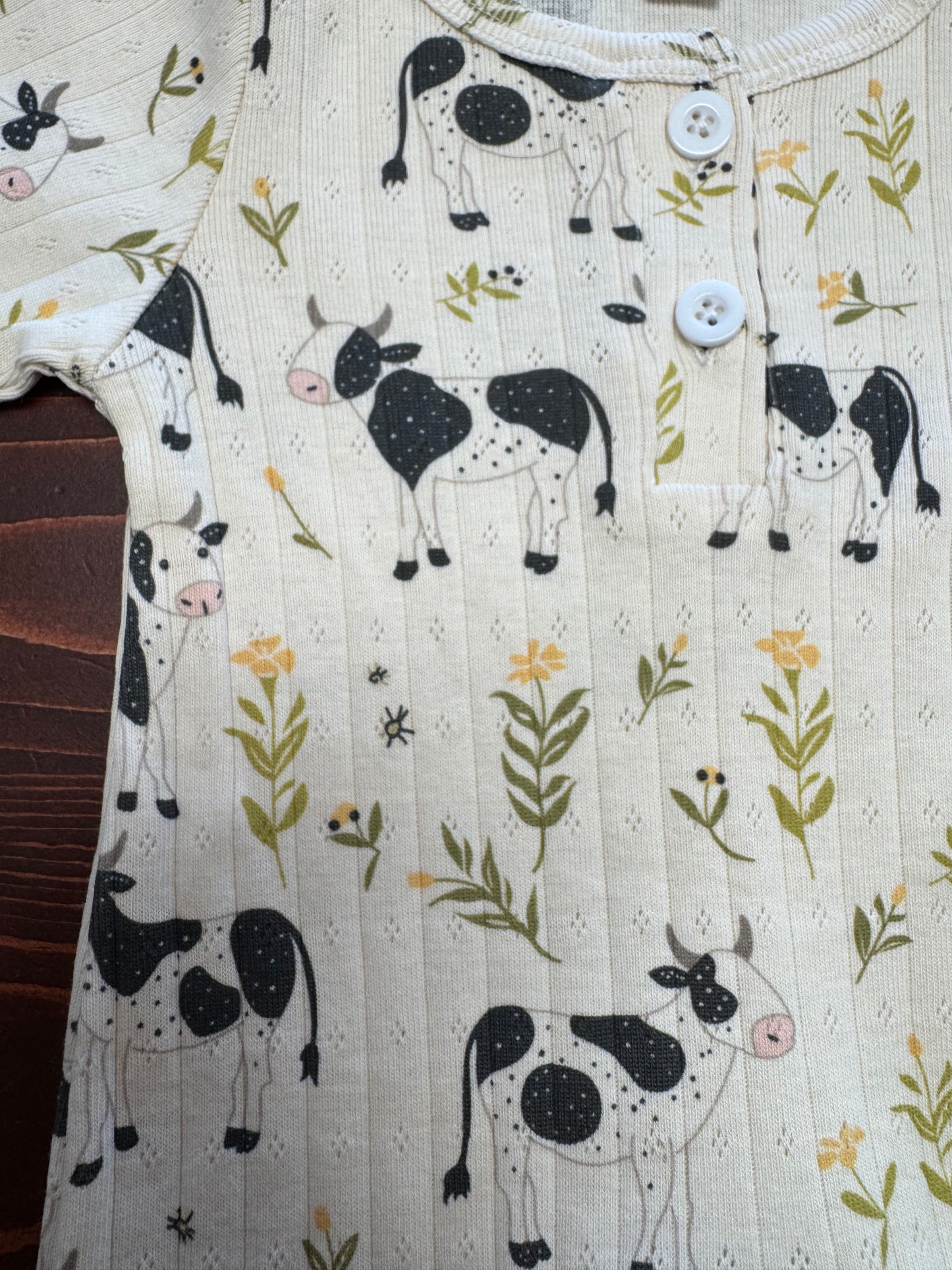 Cow Infant One-piece