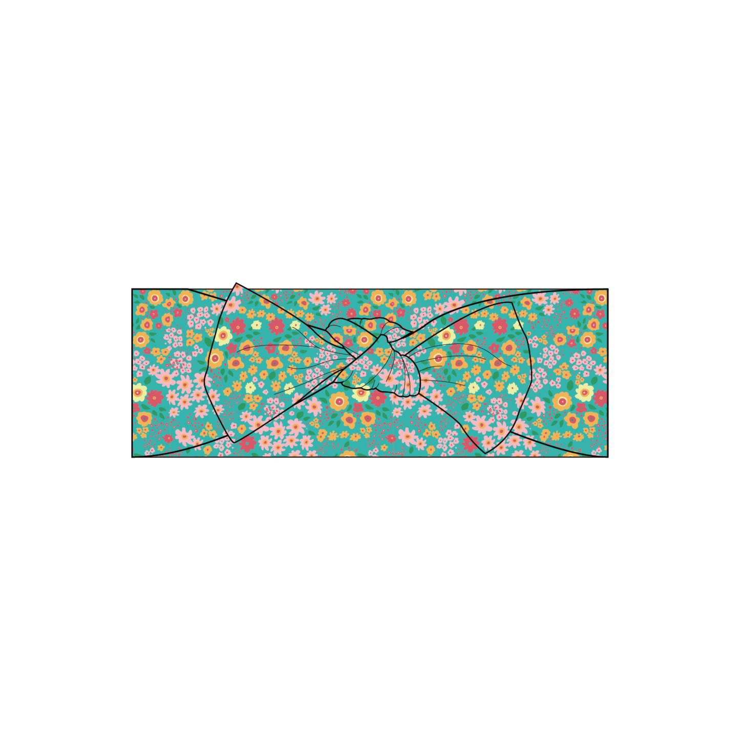 Small Ribbed Bow — Meadow