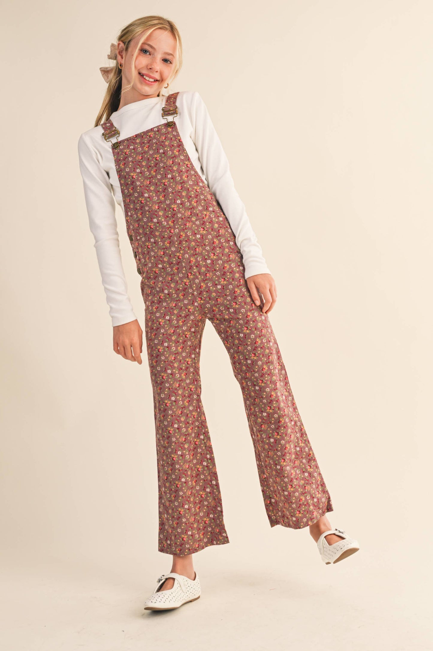 Gilly Floral Overalls