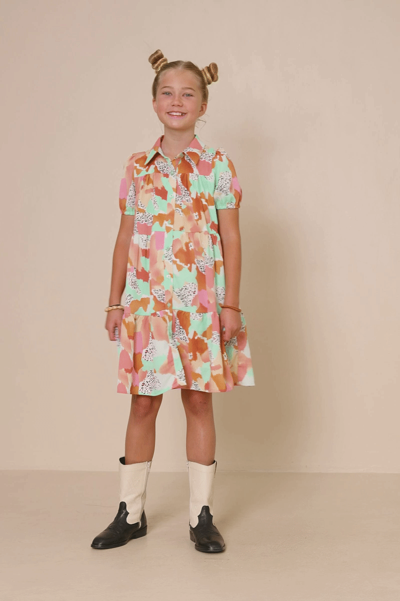 Giselle Leopard Dress