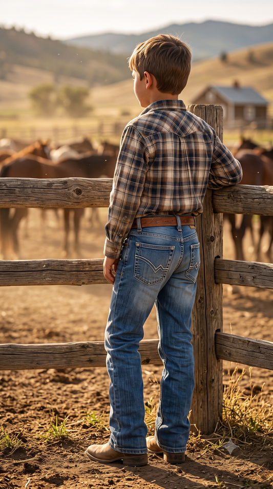 Boys' Western Jeans | Style BJ-511