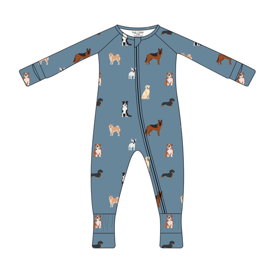Blue Dog Infant Bamboo