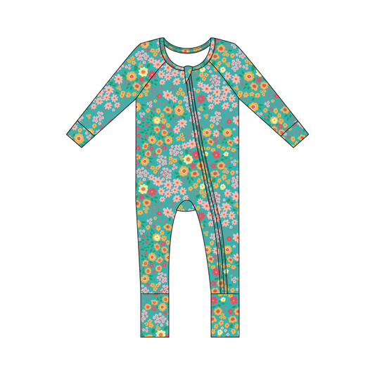 Ribbed Floral Meadow