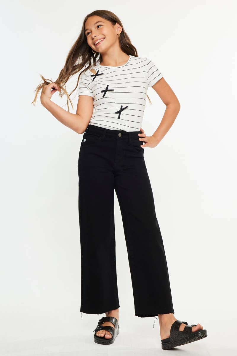 Cami Black Wide Crop