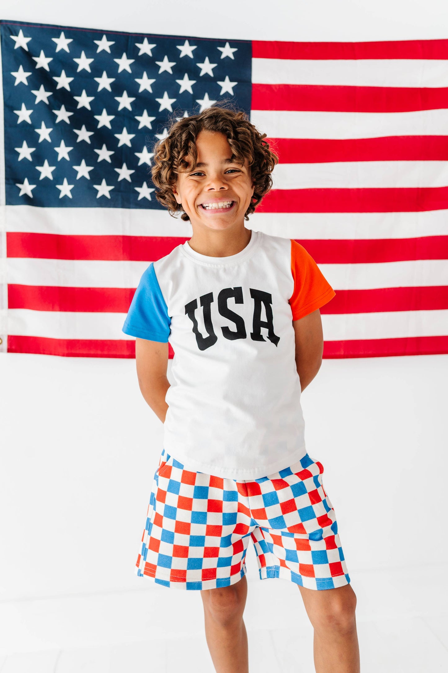 All-American Checkered | BOY SHORTS