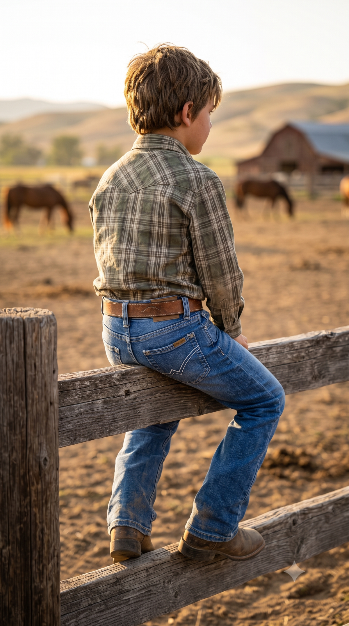 Boys' Western Jeans | Style BJ-511