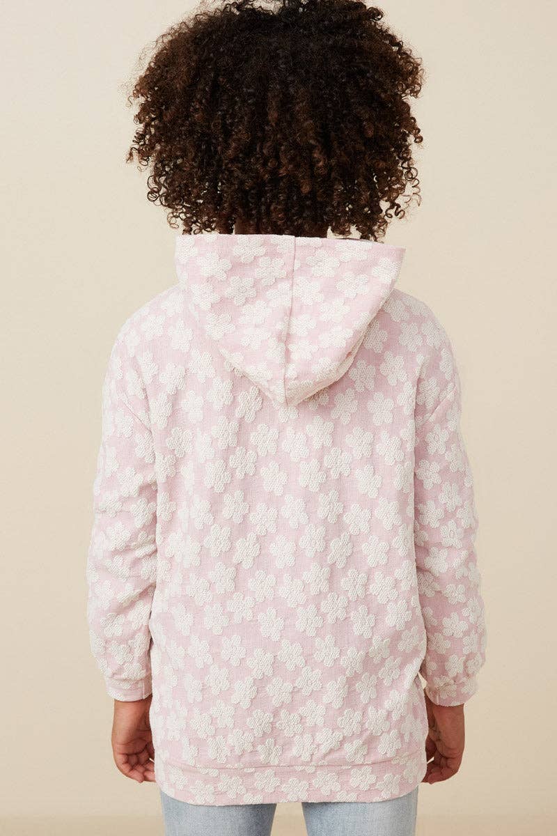 Daisy Textured Hoodie