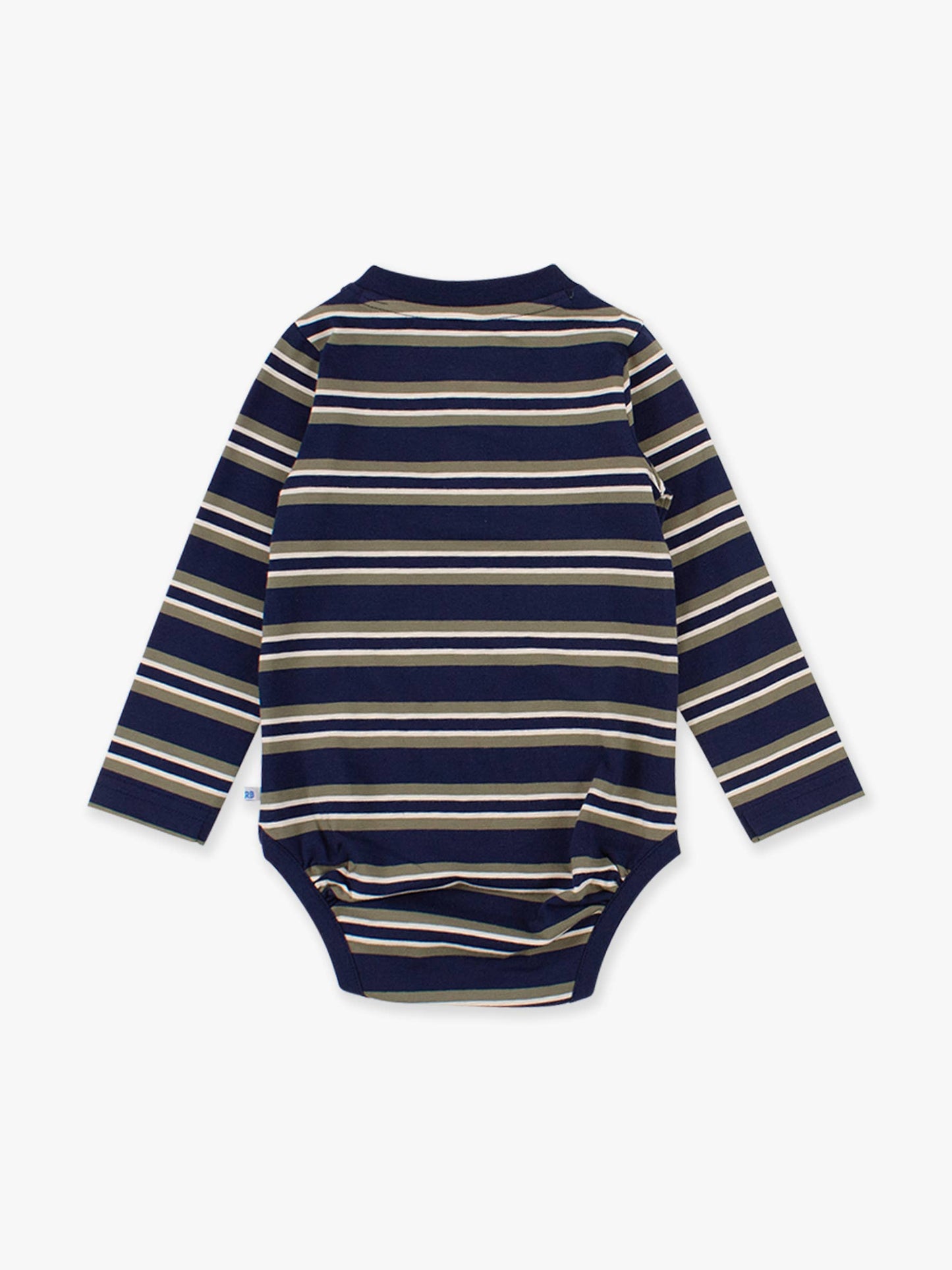 Navy & Olive Stripe Bodysuit