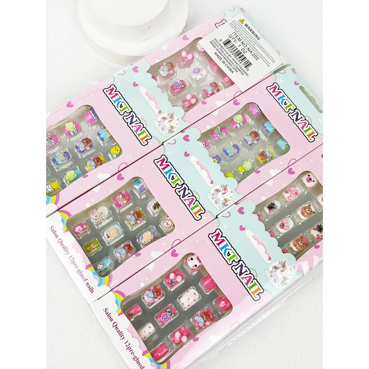 Press On Kids Nails Set