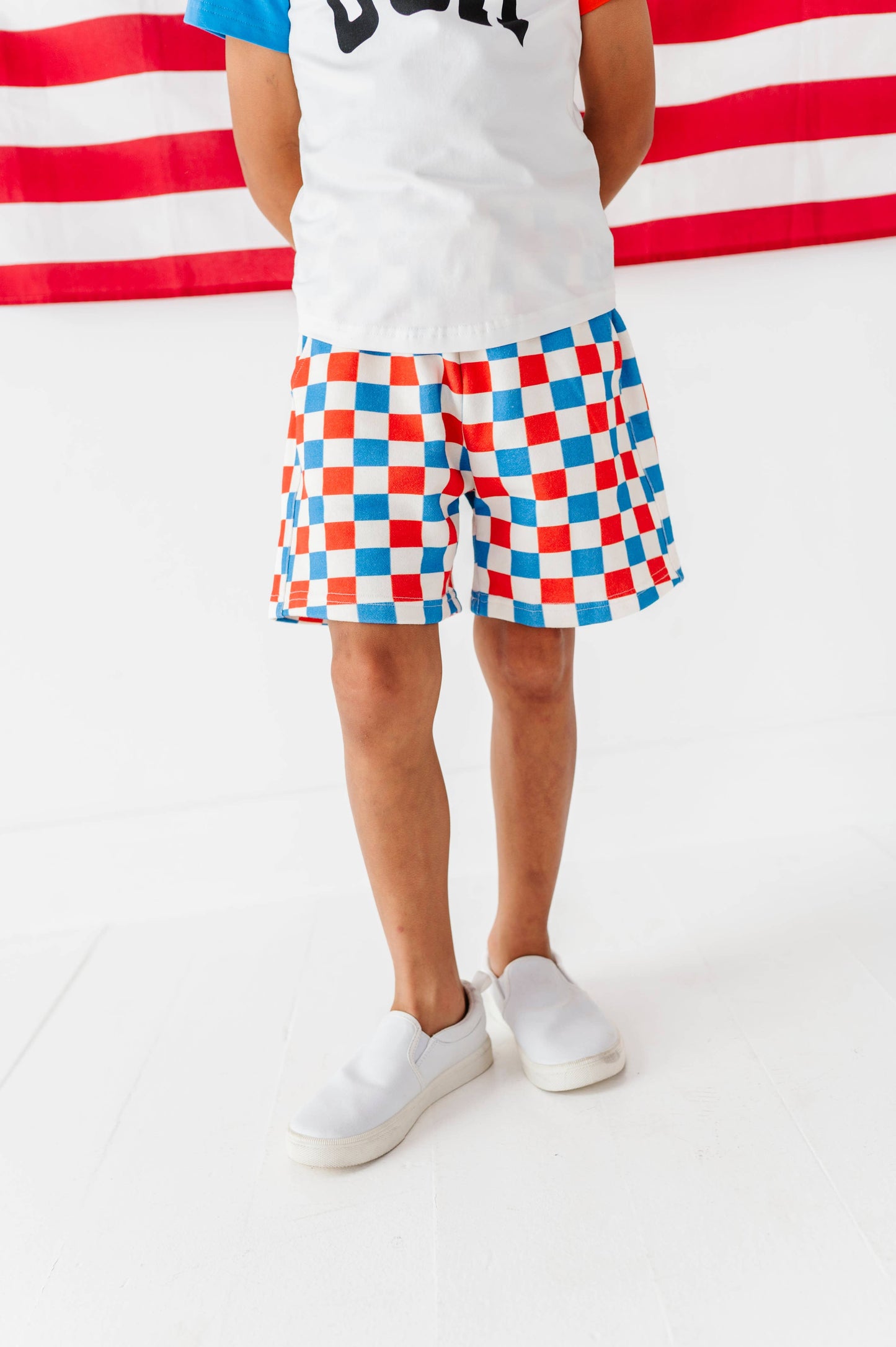 All-American Checkered | BOY SHORTS
