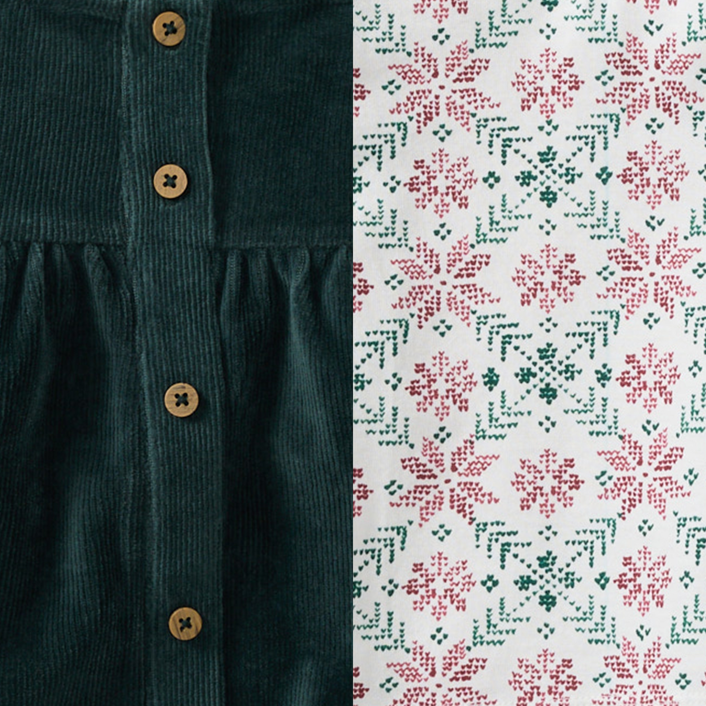 Poinsettia Dress Set