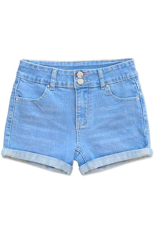 Light Denim Shorts 7-14