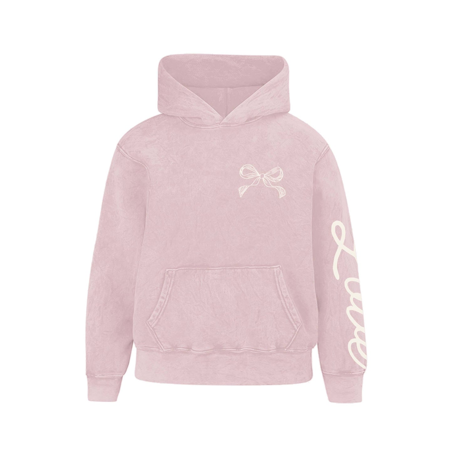 Pink Love People Hoodie