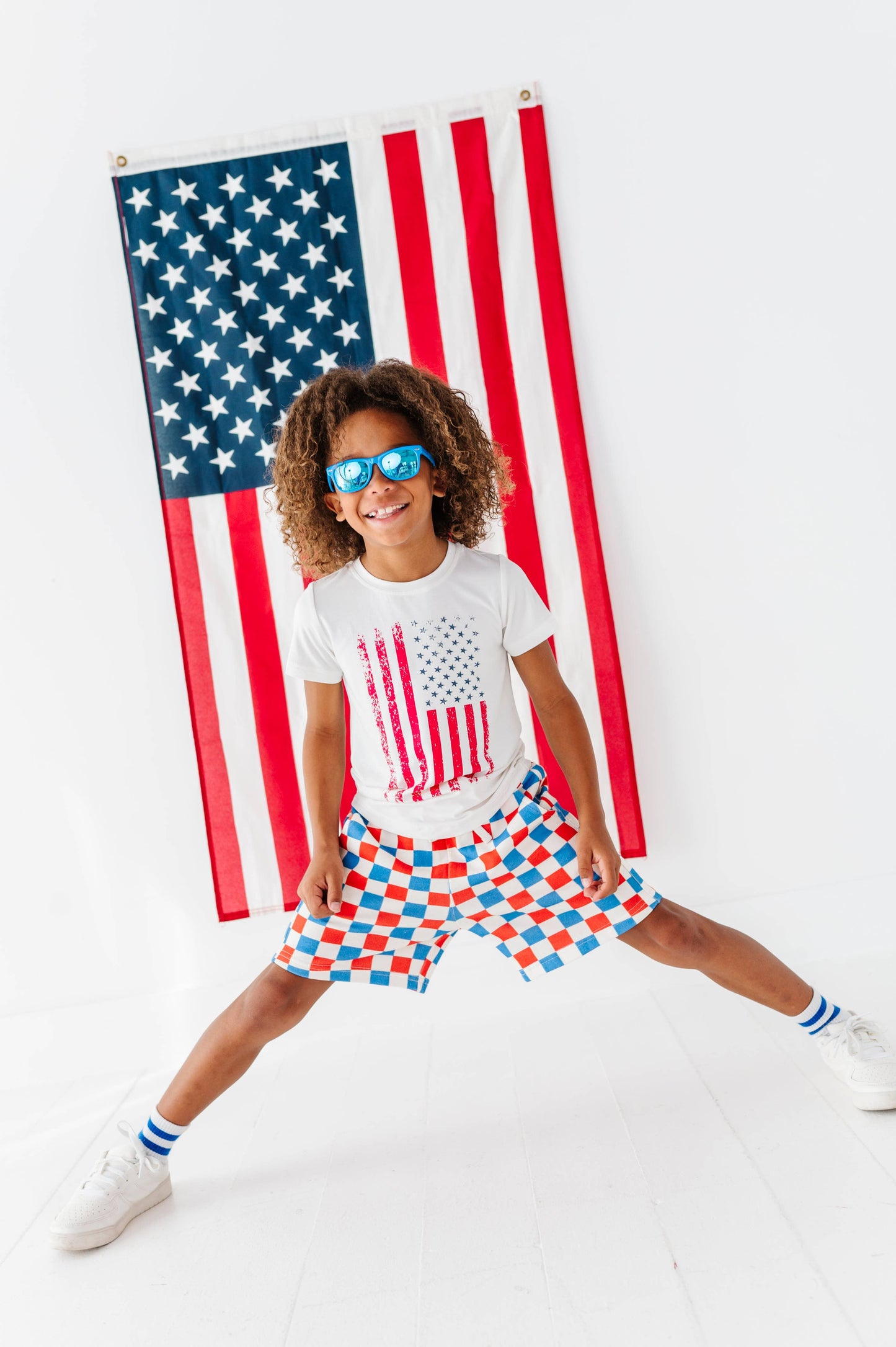 All-American Checkered | BOY SHORTS