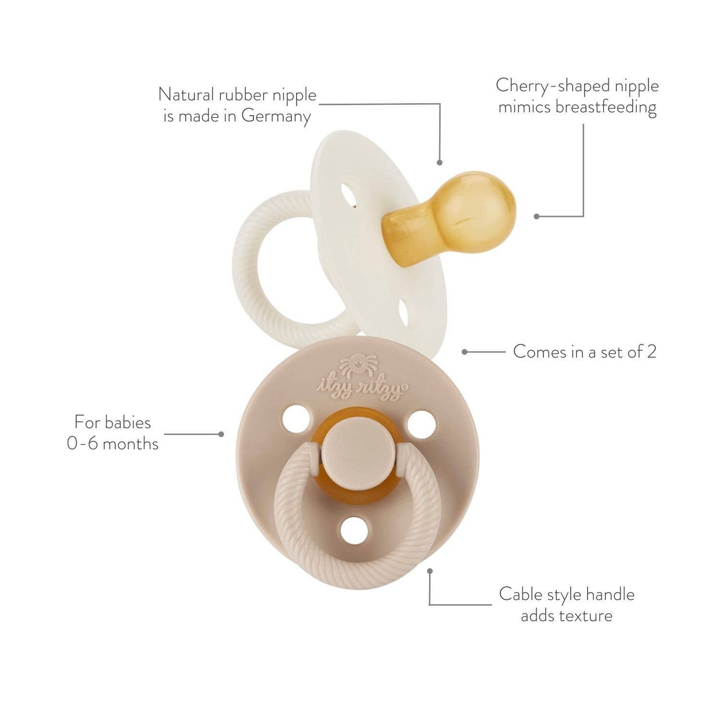 Itzy Soother Pacifier Set