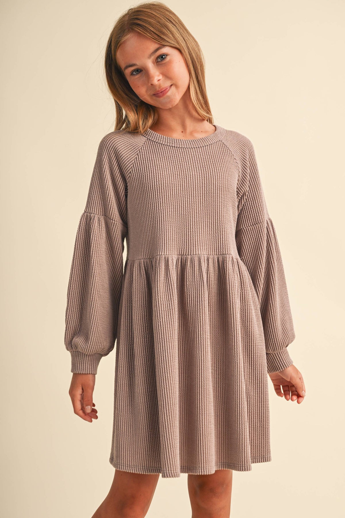 BABYDOLL KNIT DRESS