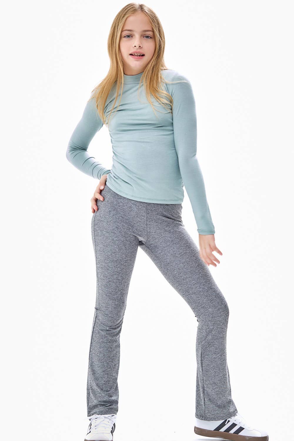 Long Sleeve Mock Neck