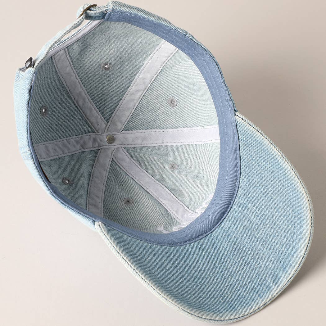 Mini Hat Denim