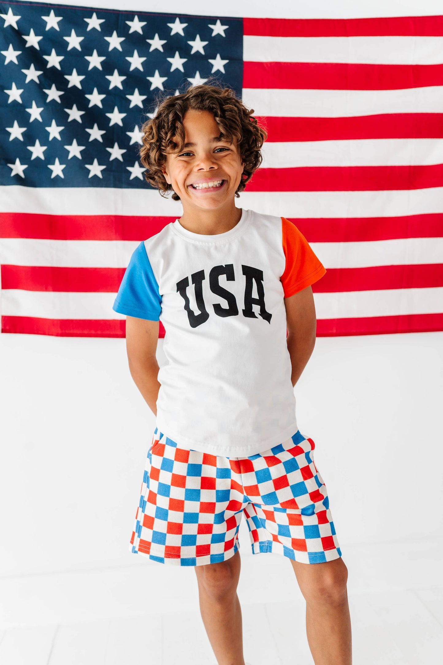 All-American Checkered | BOY SHORTS