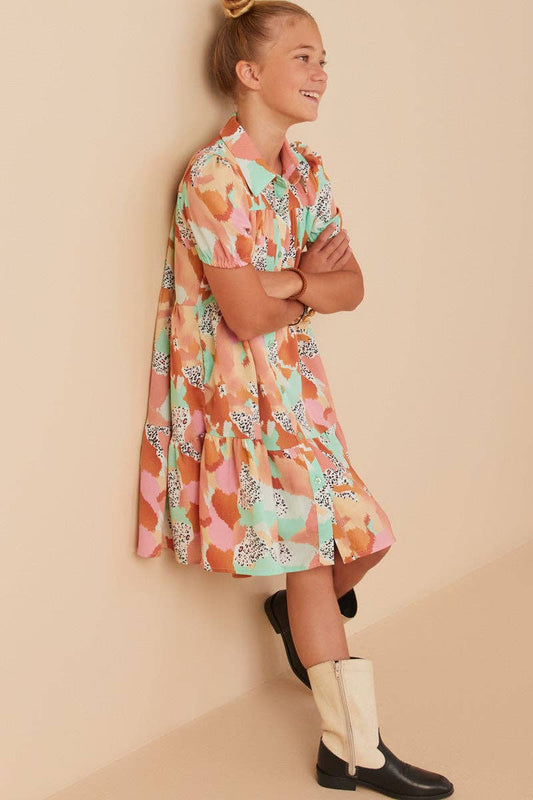 Giselle Leopard Dress