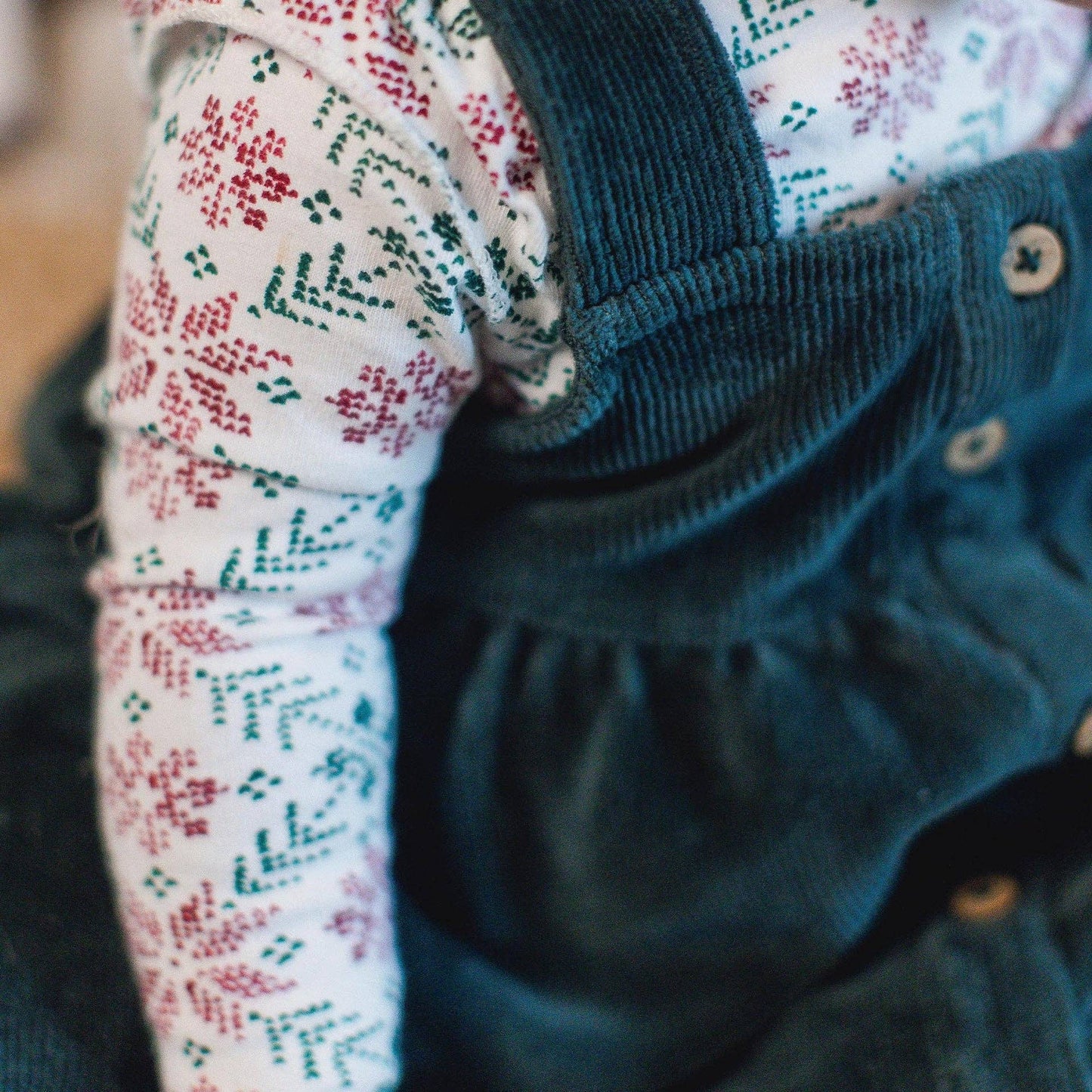 Poinsettia Dress Set