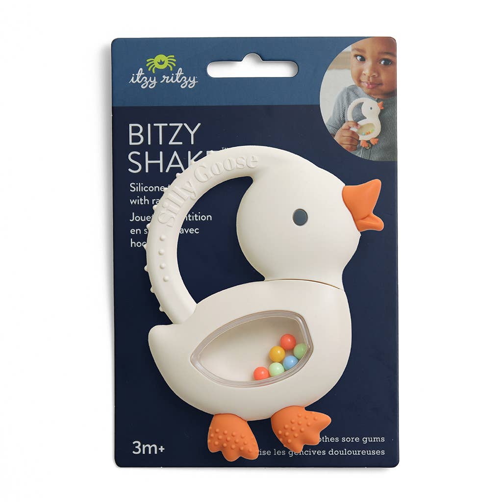 Bitty Shake™ - Silicone Teether with Rattle