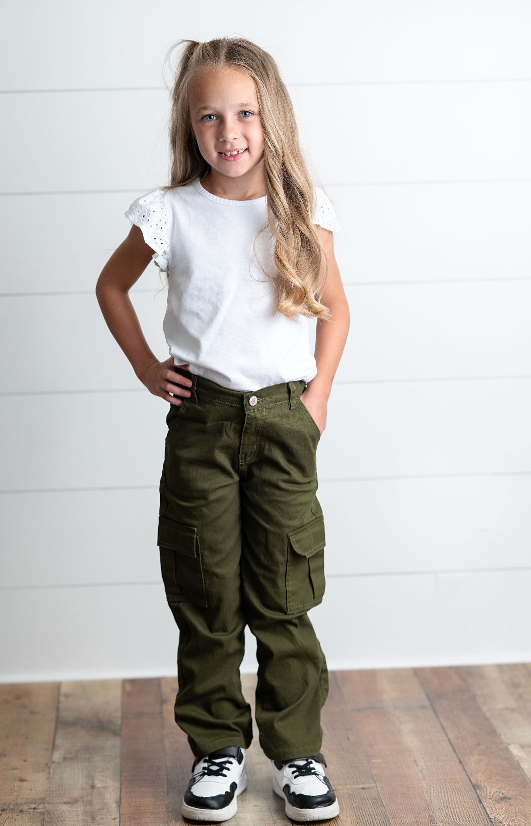 Olive Cargo Pants