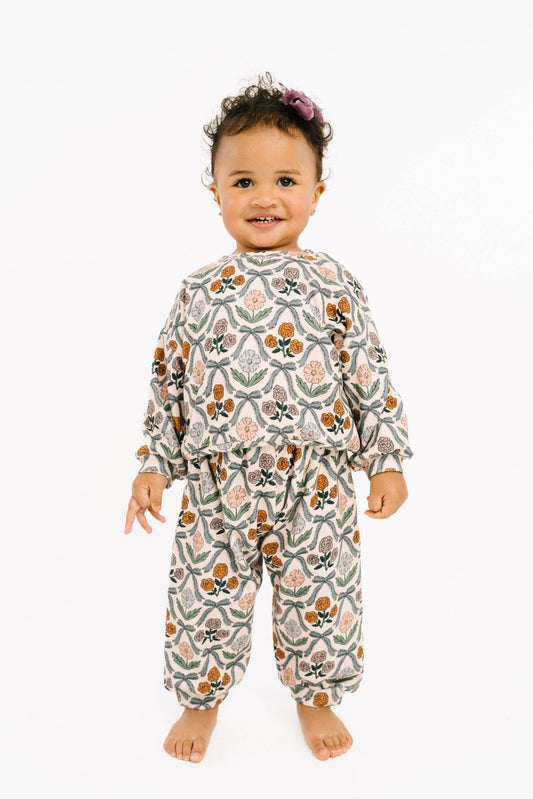 Cottage Bow Sweatsuit