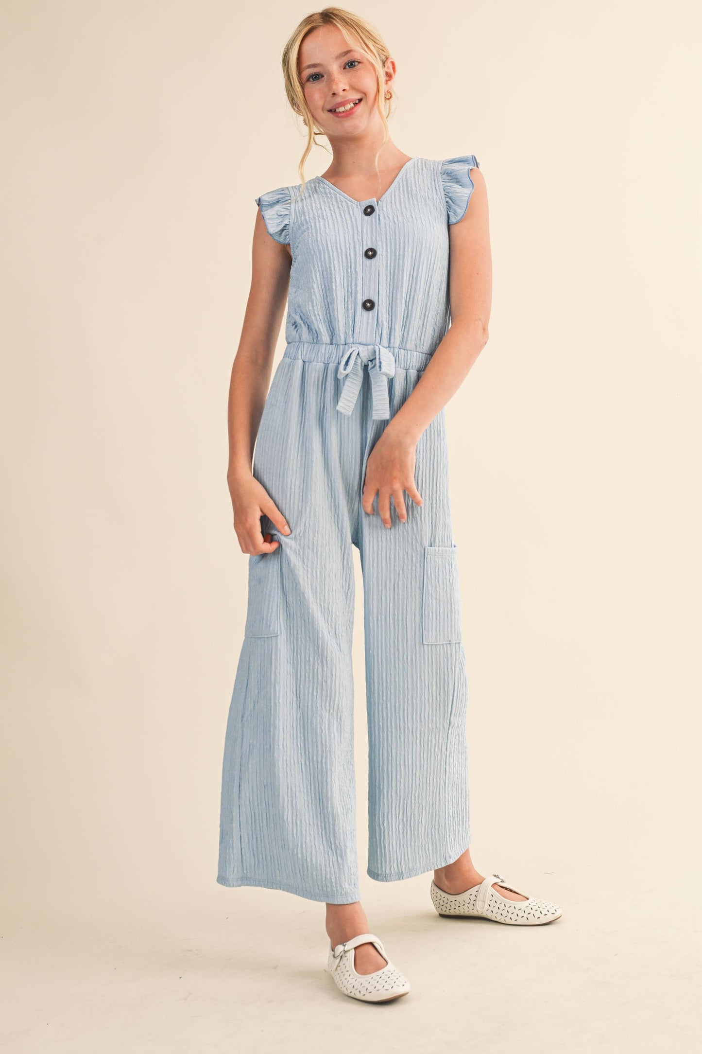 Light Blue Jumpsuit