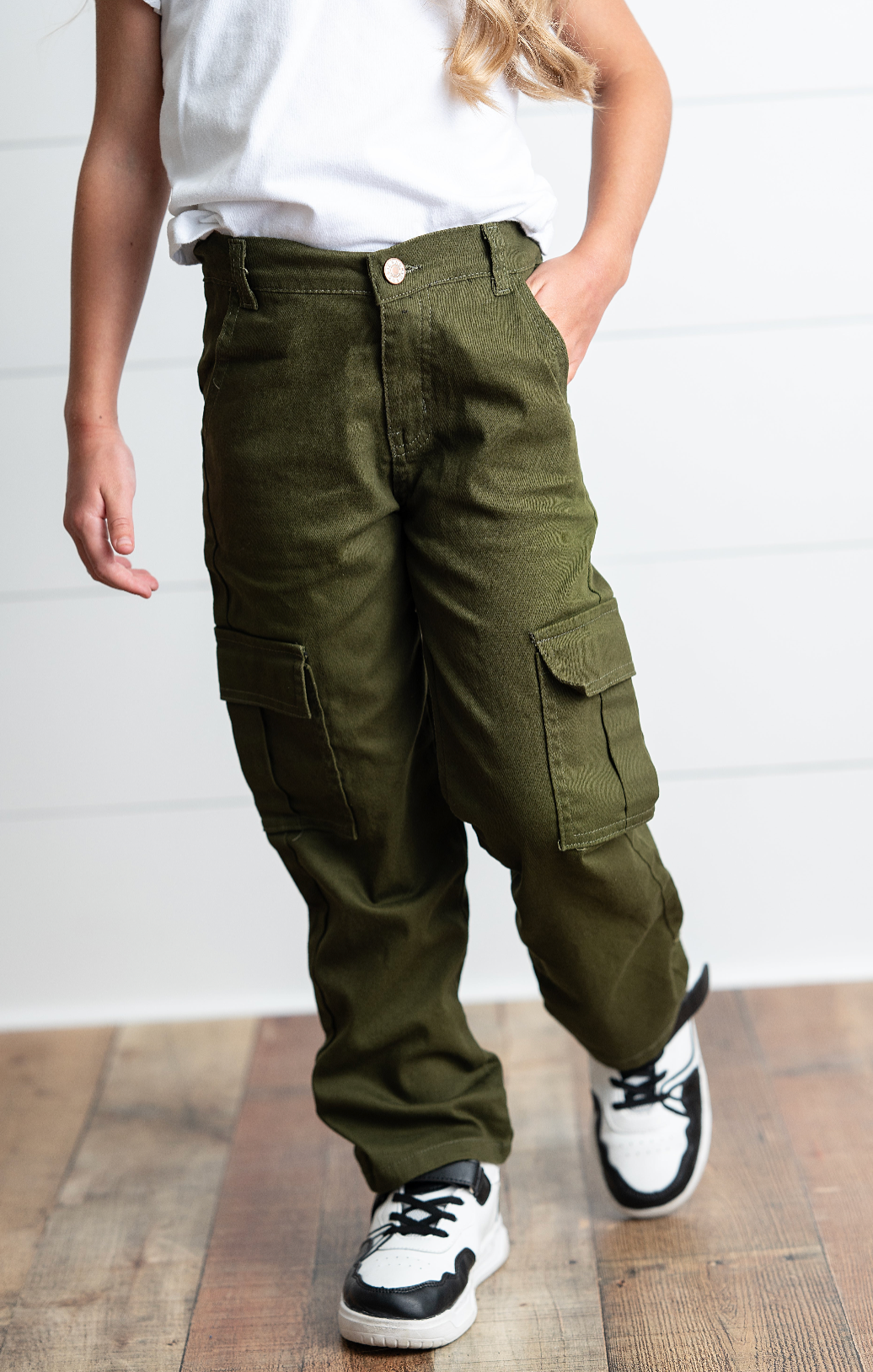 Olive Cargo Pants