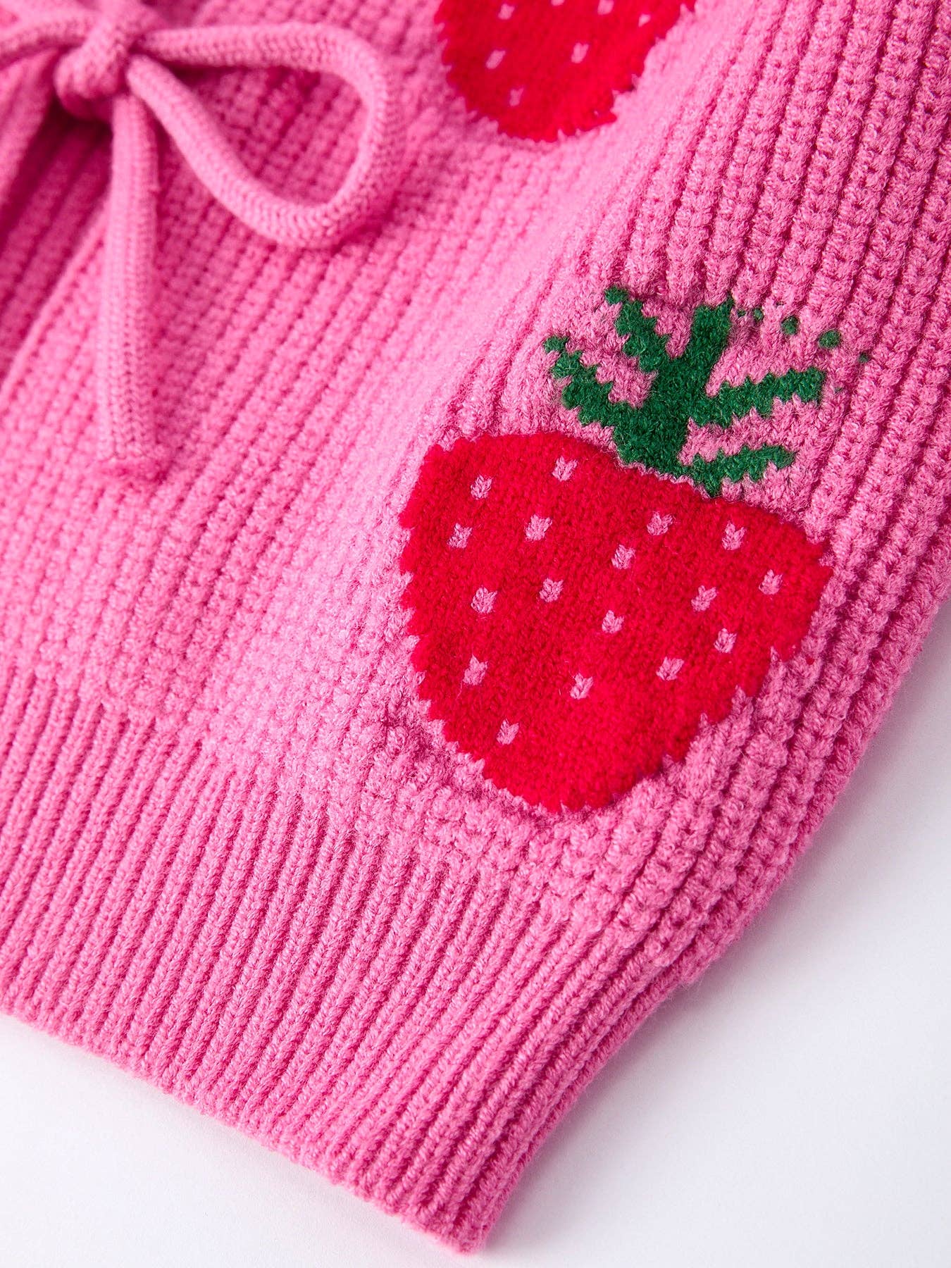 Strawberry Cardigan Sweater