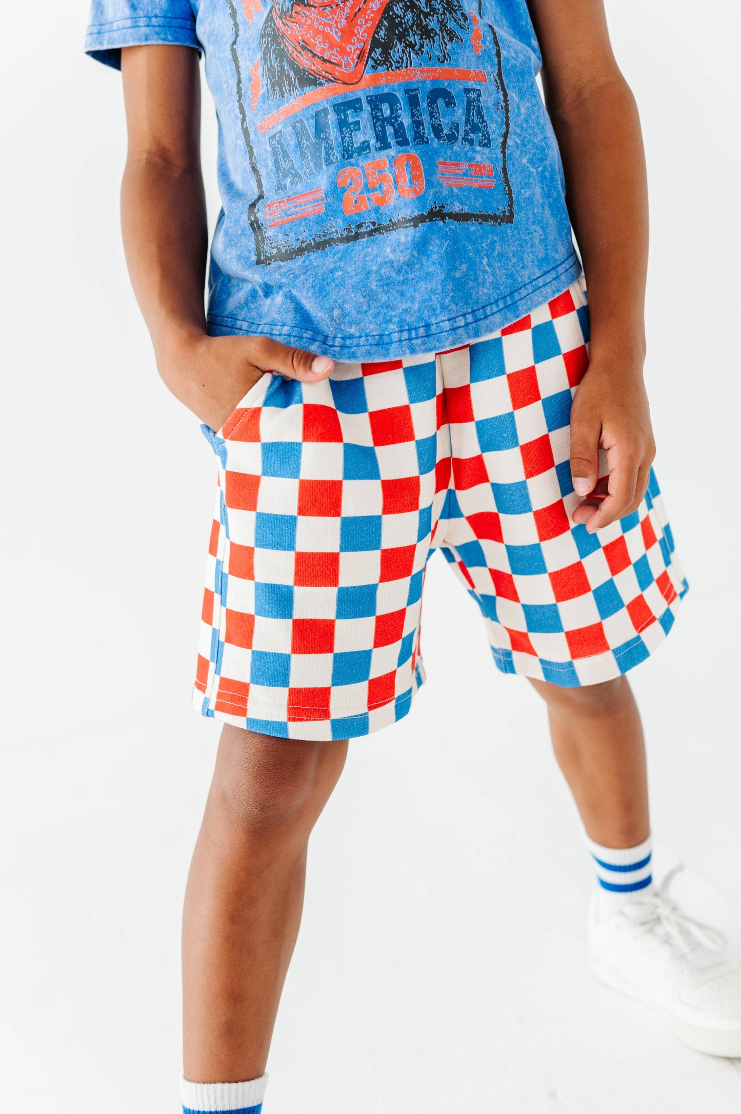 All-American Checkered | BOY SHORTS