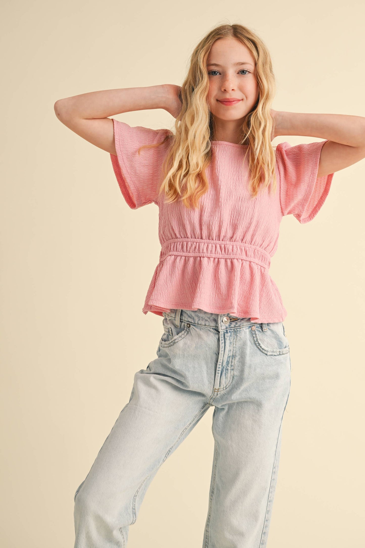 Ellie Pink Top