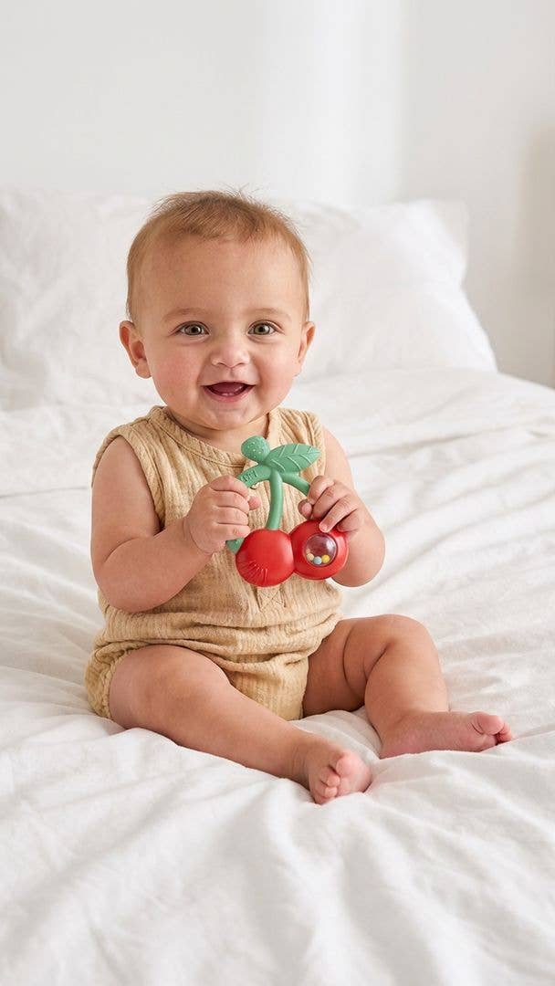 Bitty Shake™ - Silicone Teether with Rattle