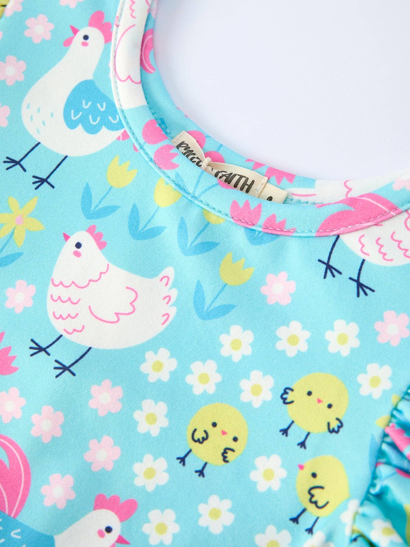 Whimsical Garden Chicken Dress