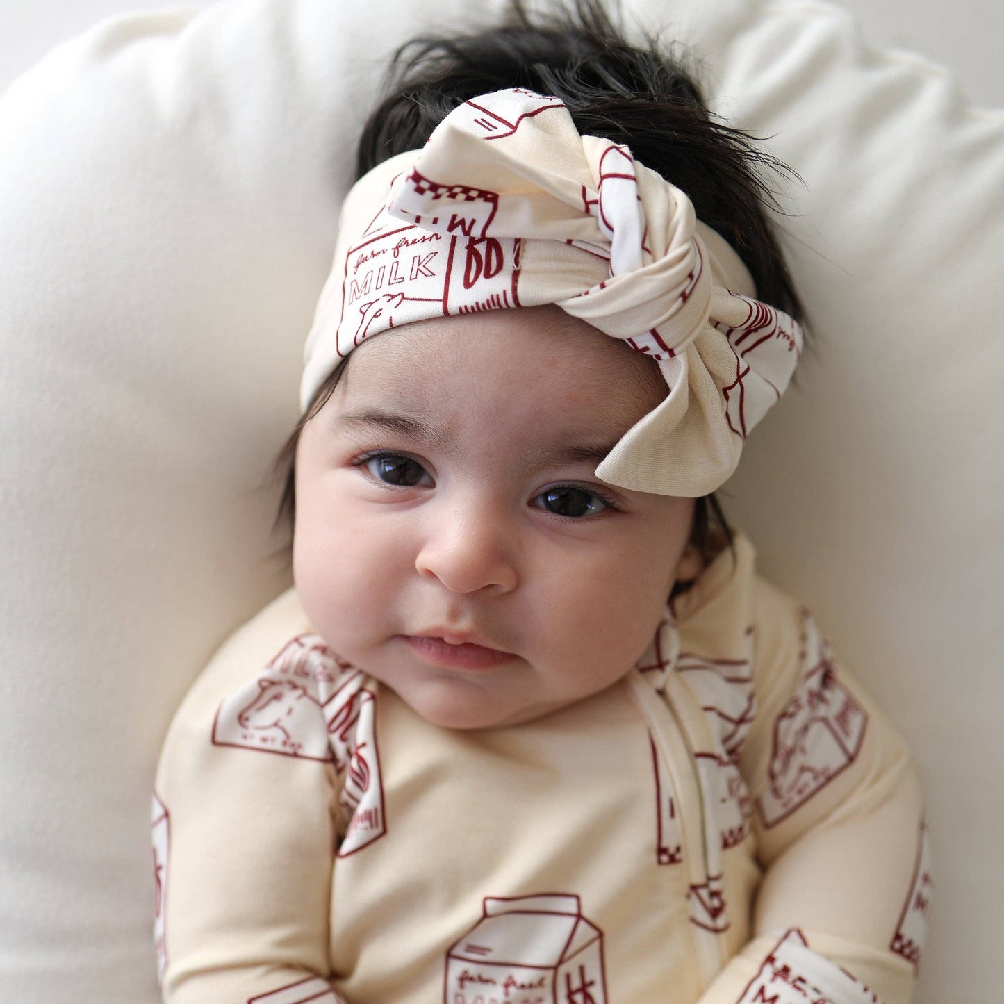 Bamboo Head Wrap | Milk