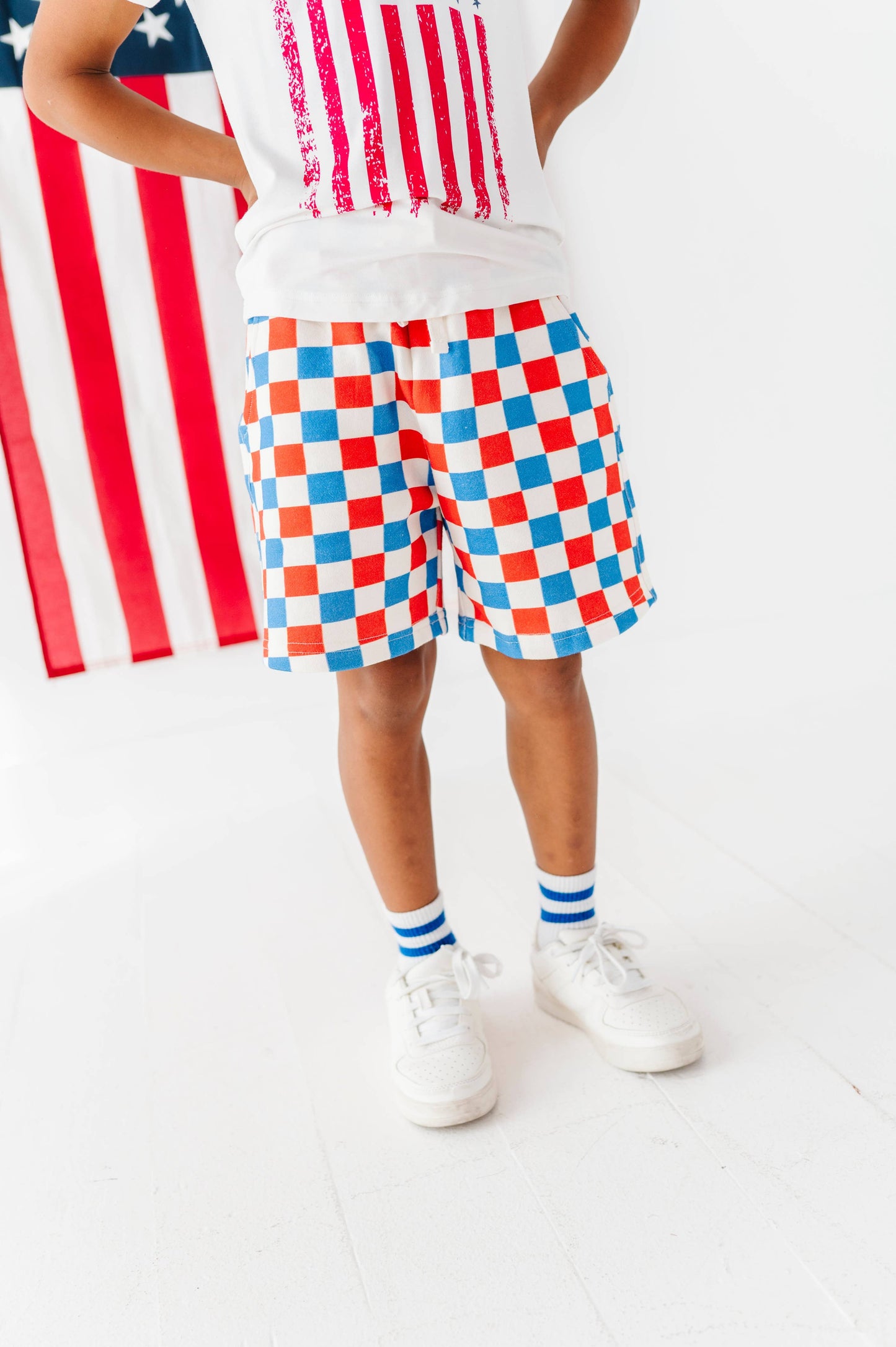 All-American Checkered | BOY SHORTS