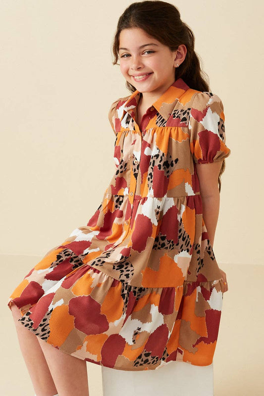 Giselle Leopard Dress