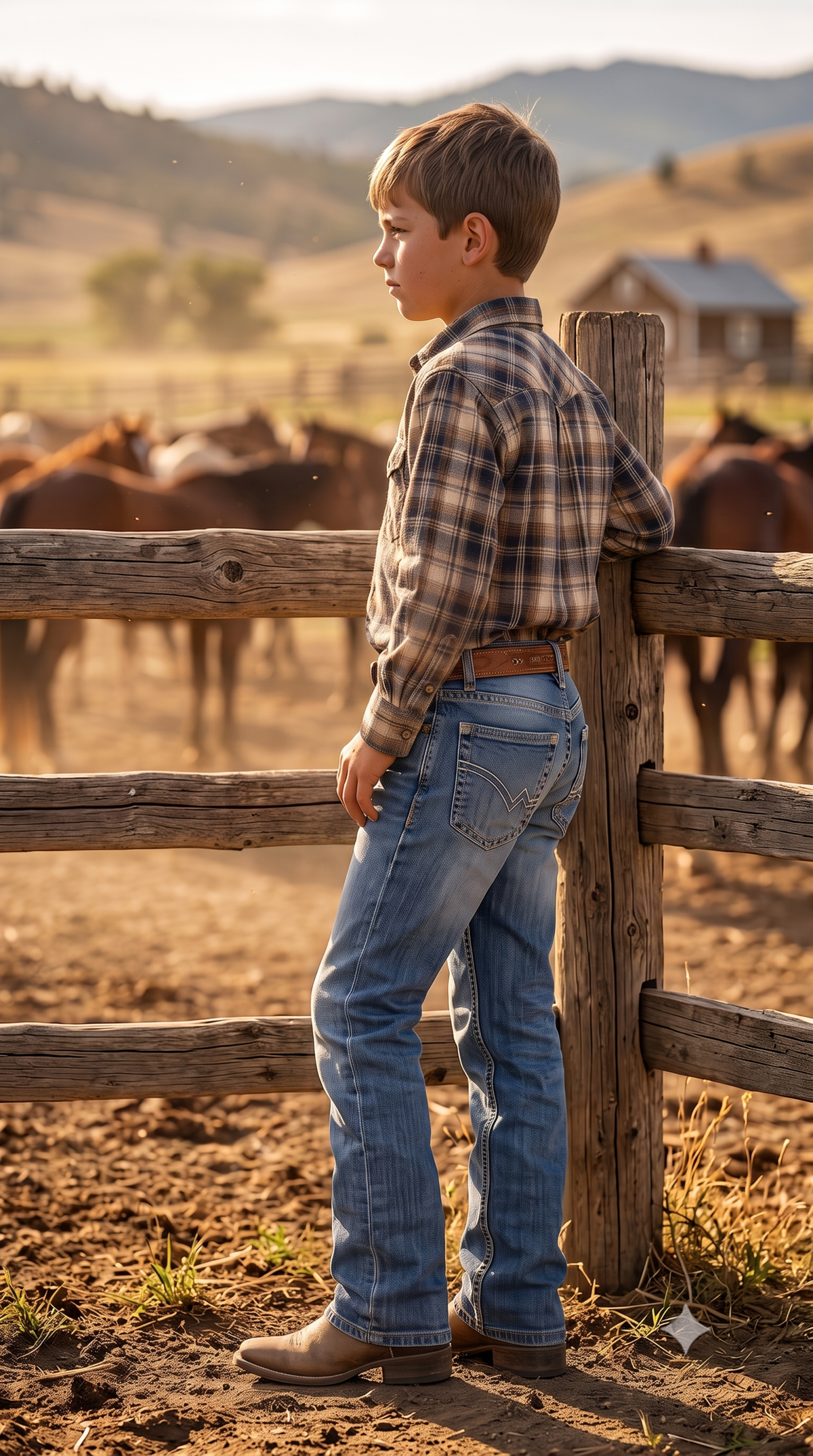 Boys' Western Jeans | Style BJ-511