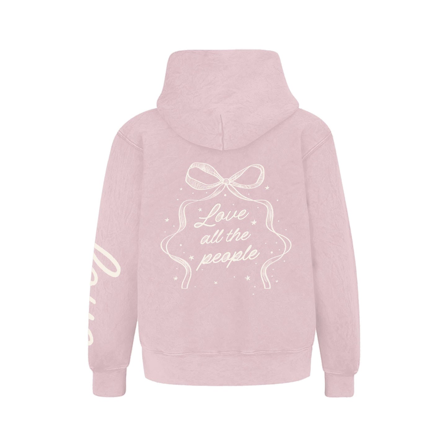 Pink Love People Hoodie