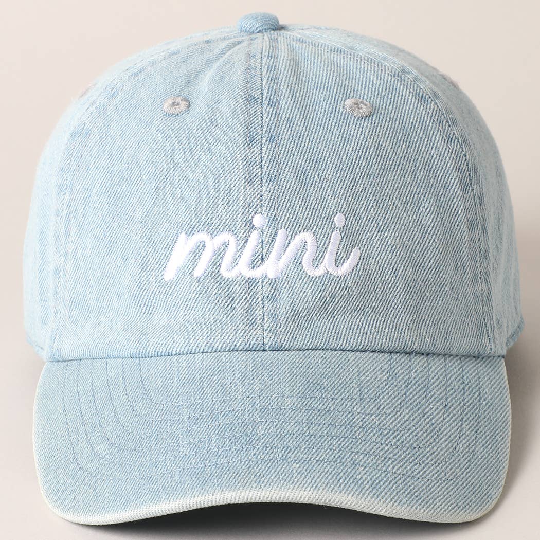 Mini Hat Denim
