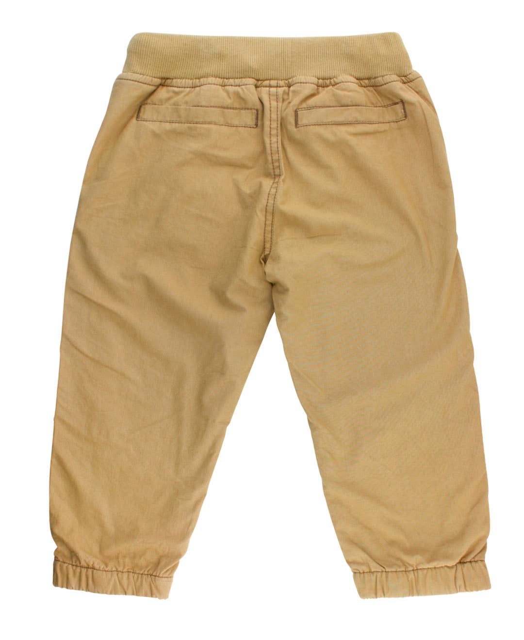 Boys Dark Khaki Jogger Pants