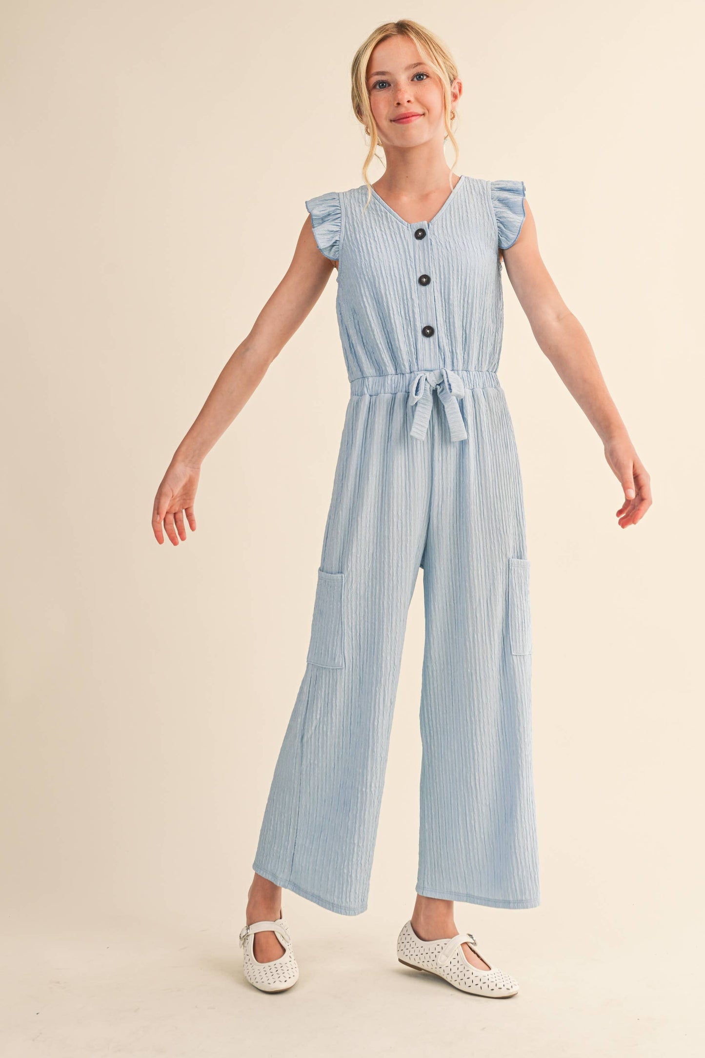 Light Blue Jumpsuit