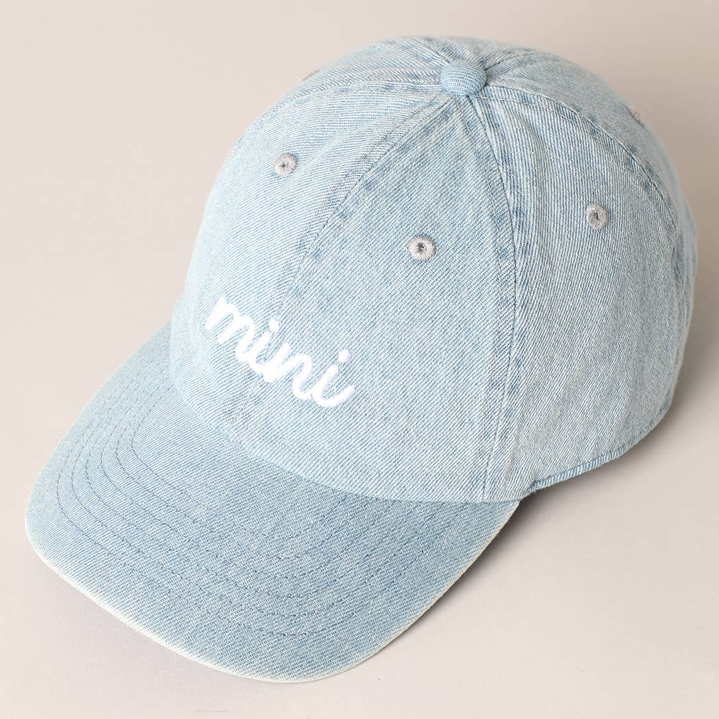 Mini Hat Denim