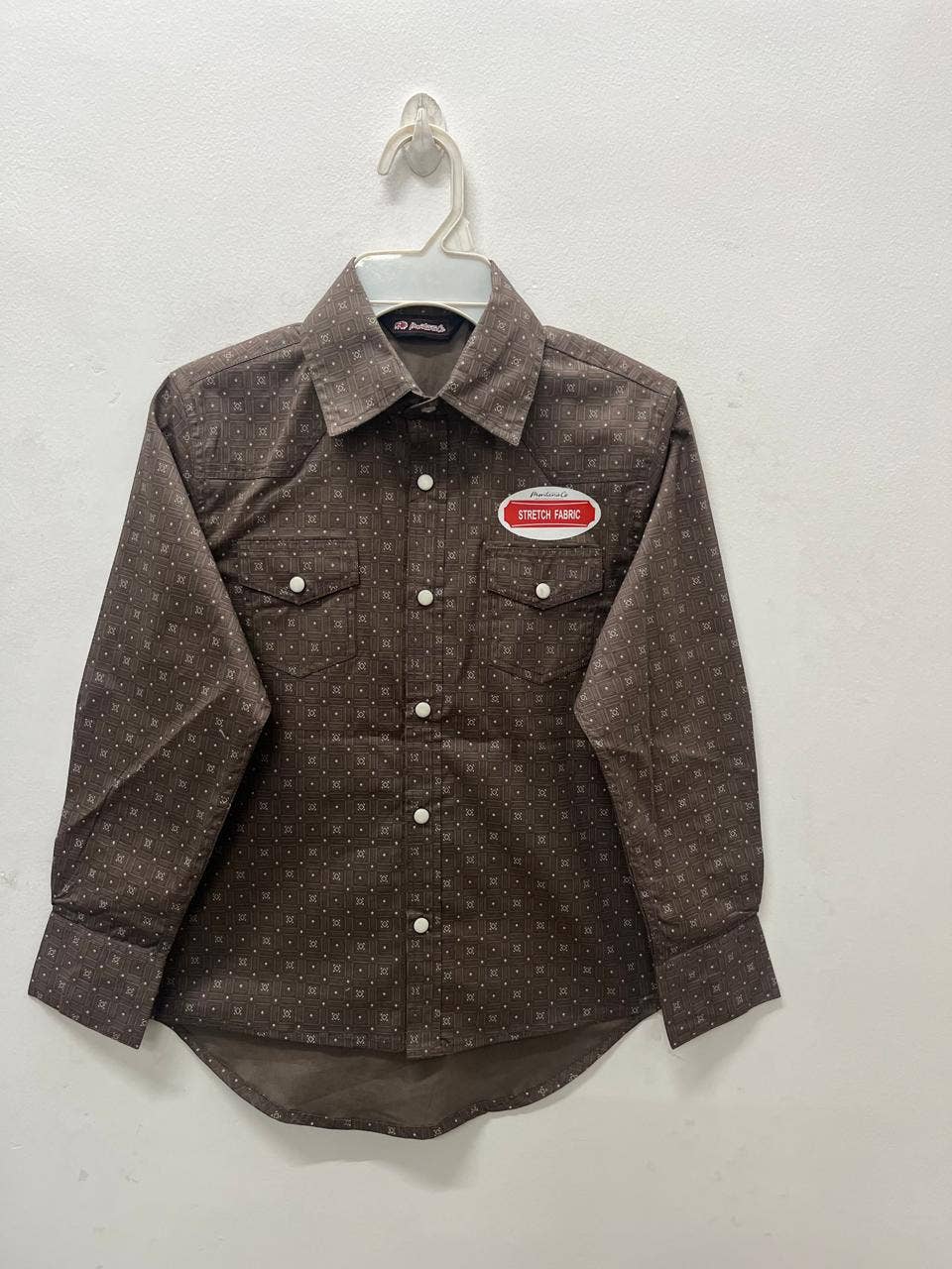 Boys' Western Snap Shirt with Stretch | Style BF-3034