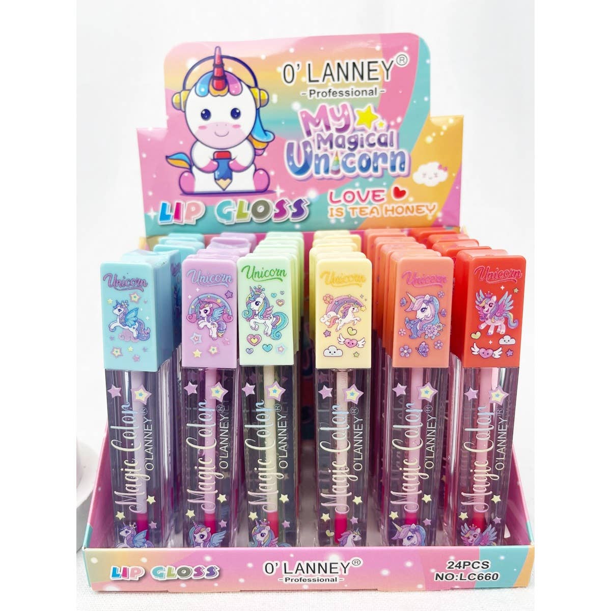 Tea Honey Unicorn Lip Gloss