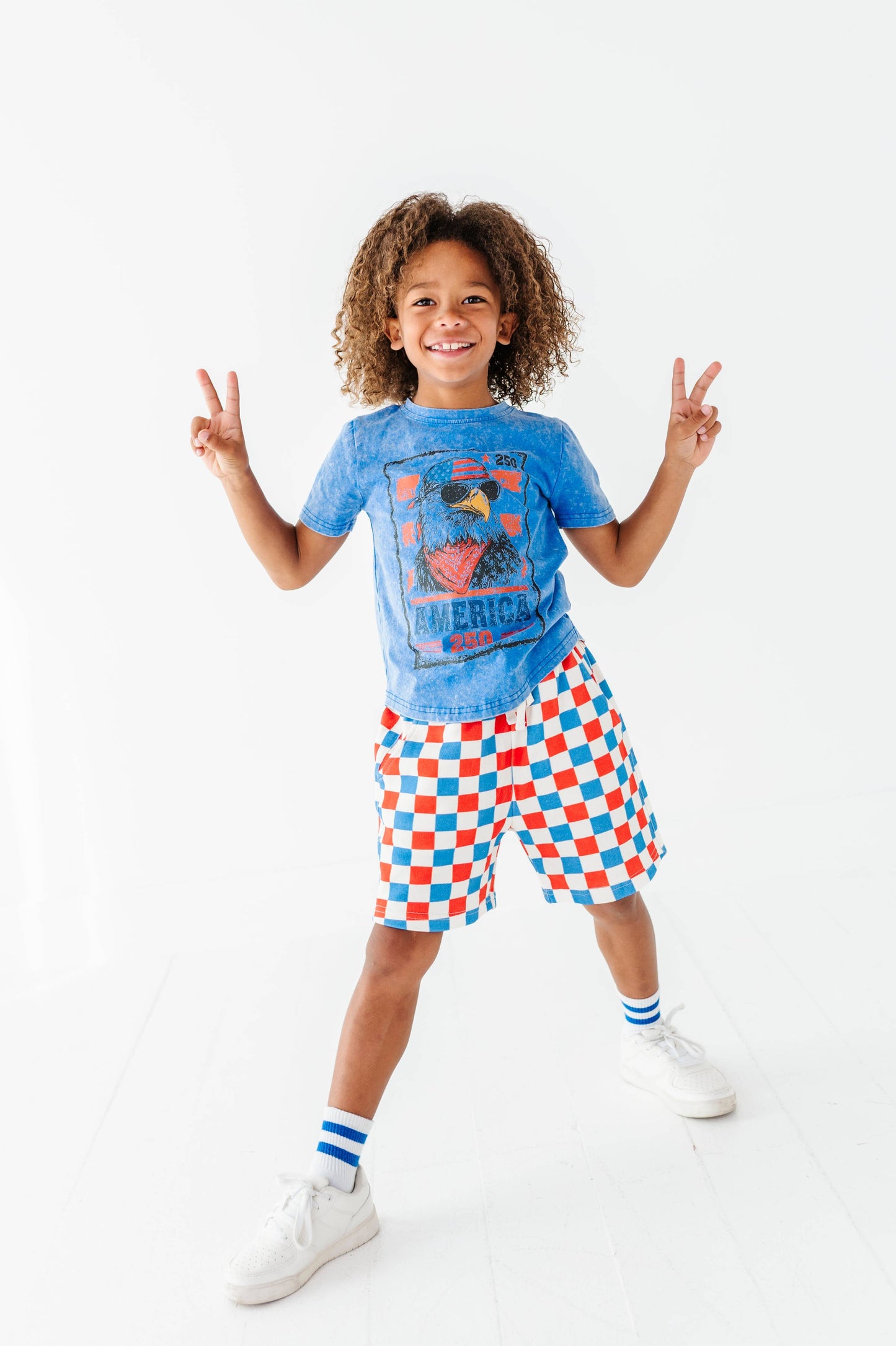 All-American Checkered | BOY SHORTS